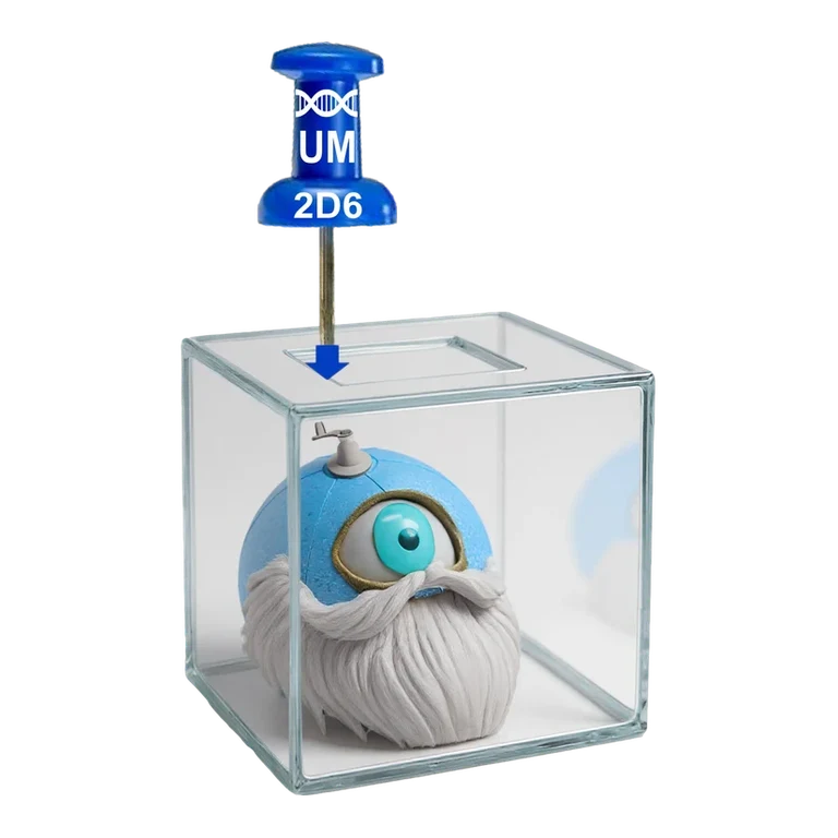 Xanomeline Box: minimal PK interactions avatar