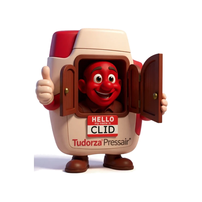 Aclidinium TUDORZA PRESSAIR mascot mnemonic cartoon