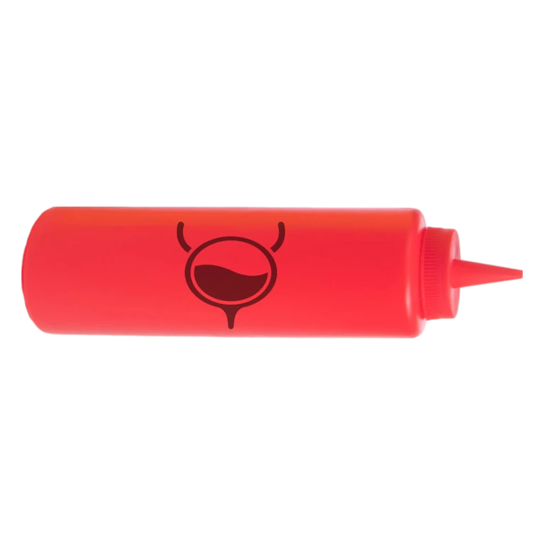 Acrolein mascot — mnemonic cartoon