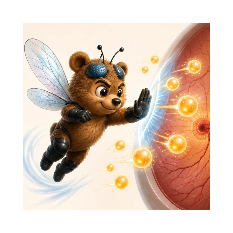 Aflibercept EYLEA mascot mnemonic cartoon