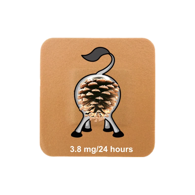 Asenapine transdermal SECUADO mascot mnemonic cartoon