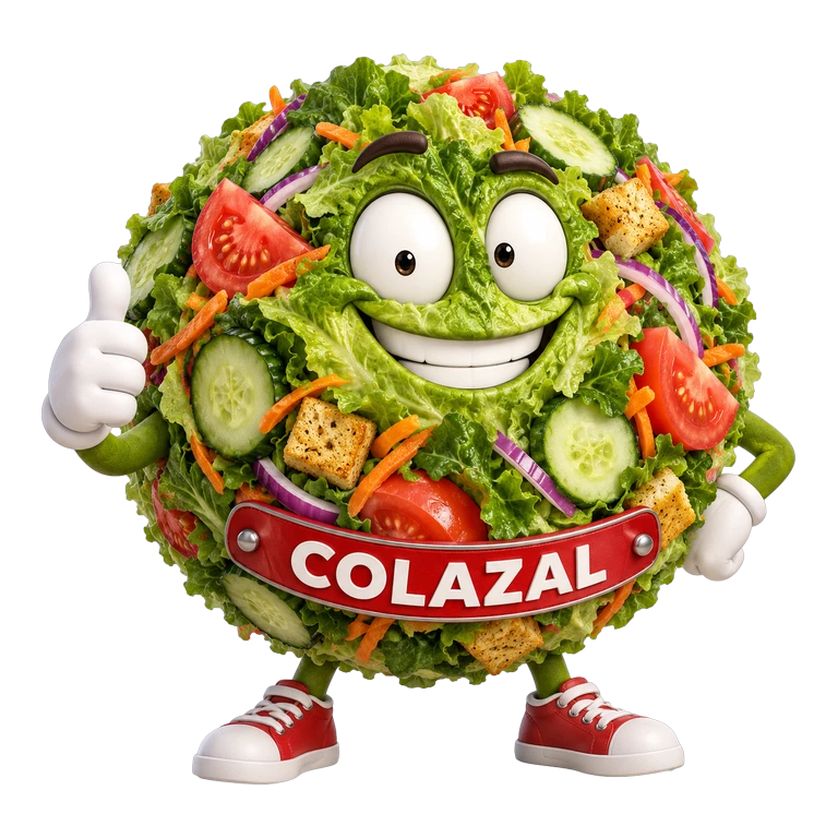 Balsalazide COLAZAL mascot mnemonic cartoon