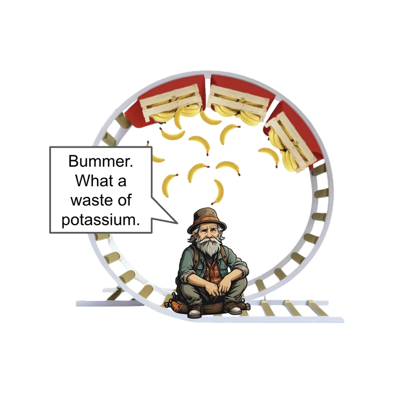 Bumetanide BUMEX mascot mnemonic cartoon