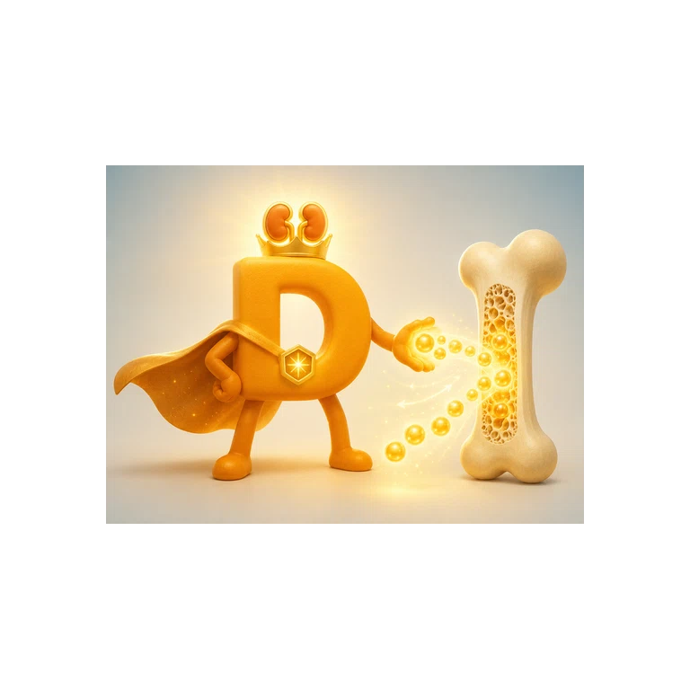 Calcitriol ROCALTROL mascot mnemonic cartoon