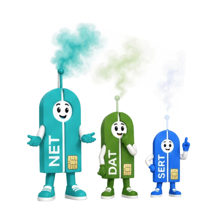 Centanafadine SIMTRIYO mascot mnemonic cartoon