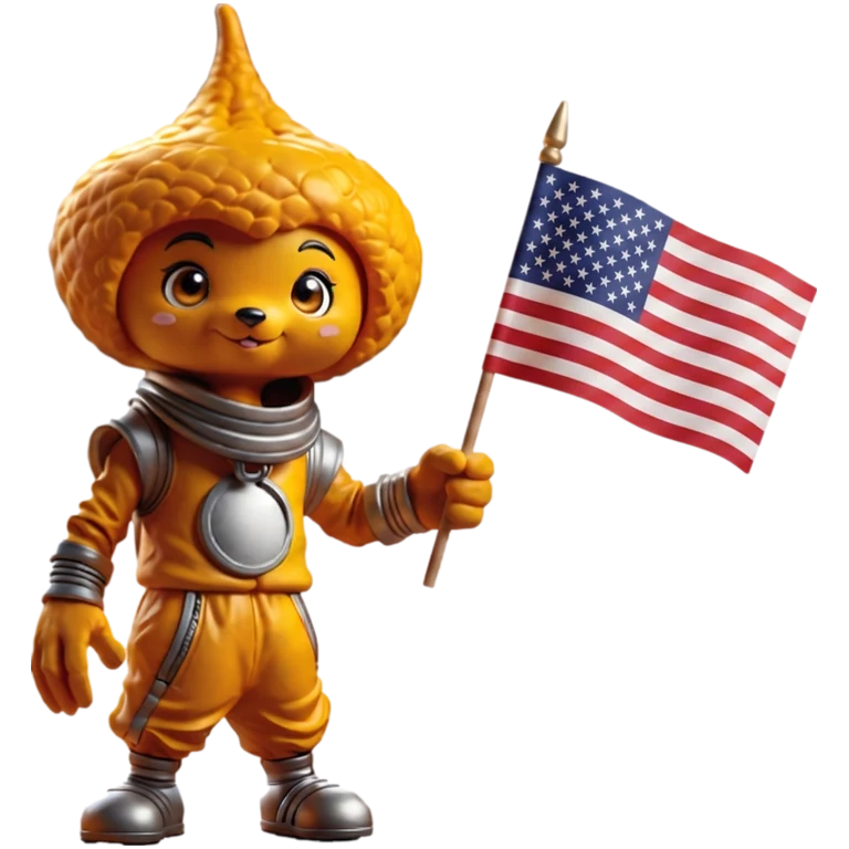 Curcumin mascot mnemonic cartoon