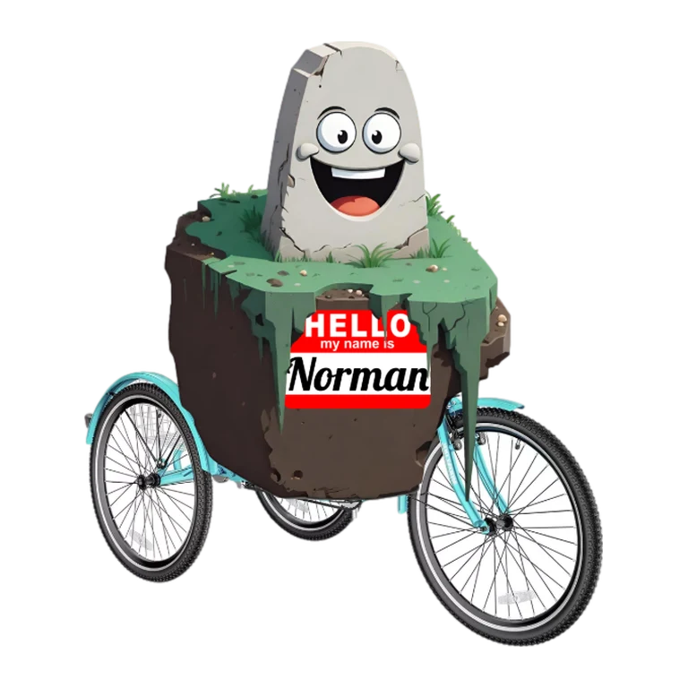 Desipramine mascot — mnemonic cartoon
