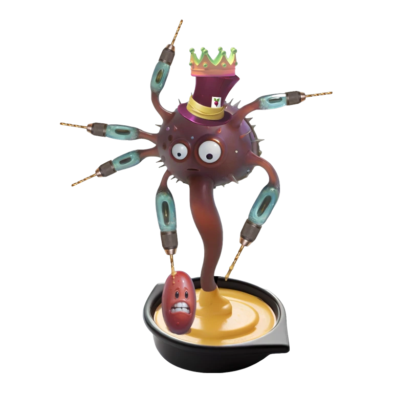 Diphenhydramine BENADRYL mascot mnemonic cartoon