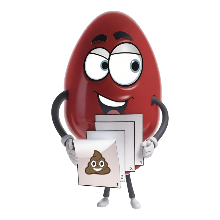 Docusate COLACE mascot mnemonic cartoon