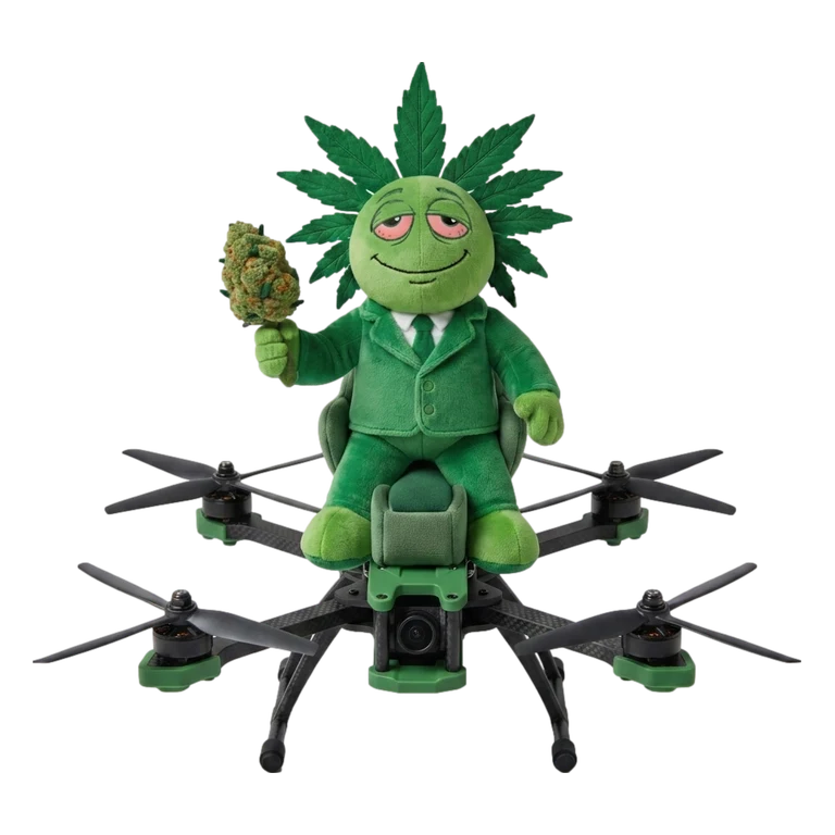 Dronabinol MARINOL mascot mnemonic cartoon