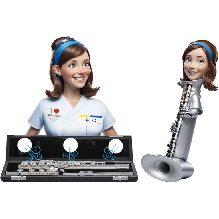 Fluticasone FLOVENT mascot mnemonic cartoon