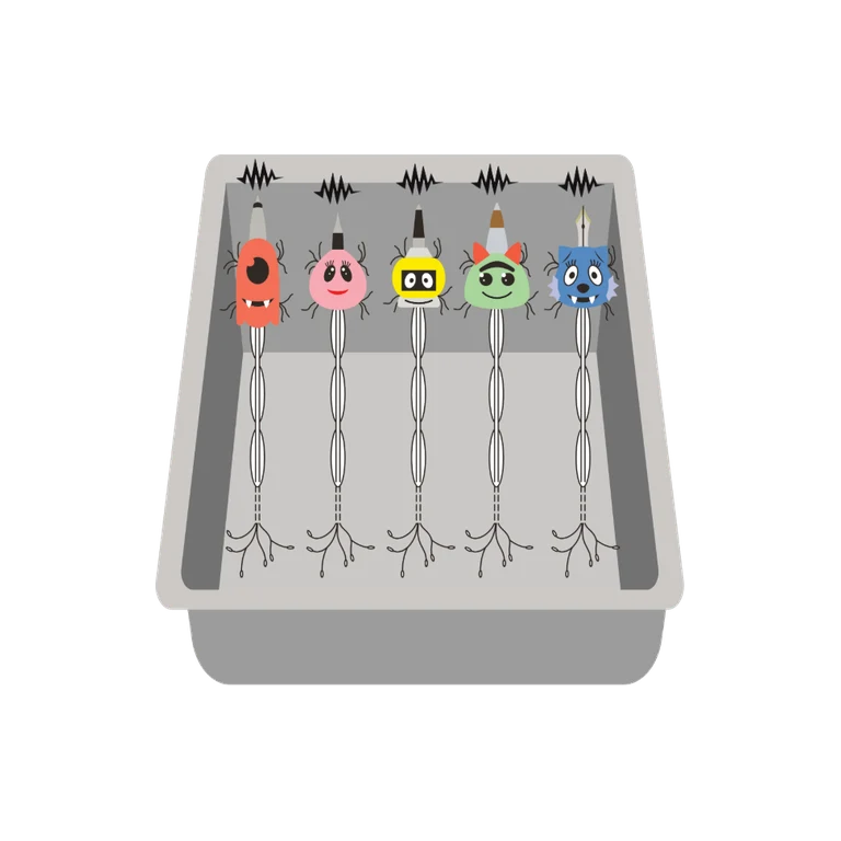 Gabapentin NEURONTIN mascot mnemonic cartoon