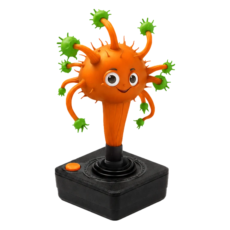 Hydroxyzine HCl ATARAX mascot mnemonic cartoon