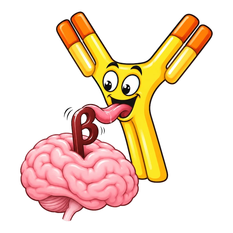 Lecanemab LEQEMBI mascot mnemonic cartoon