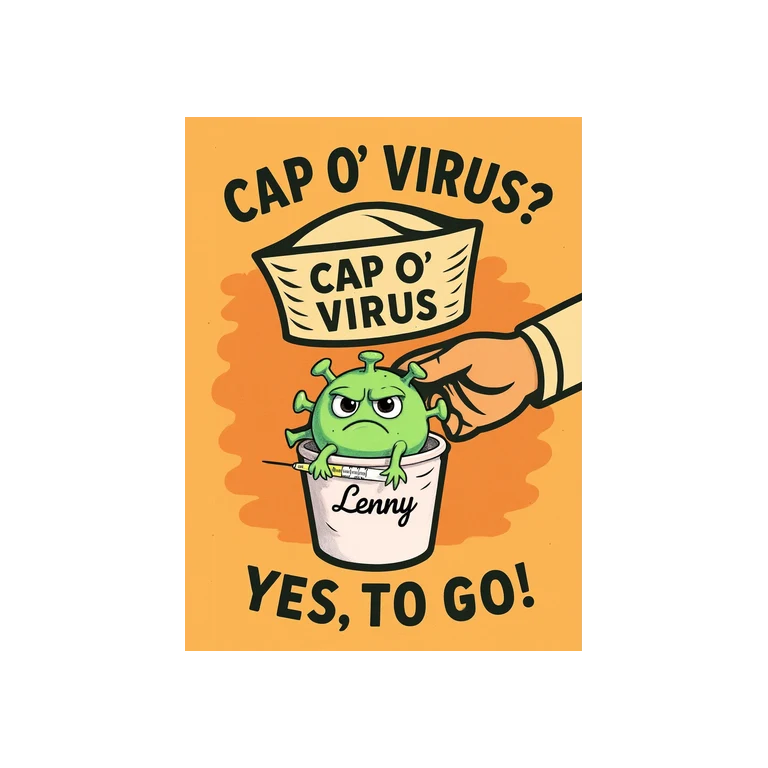 Lenacapavir YEZTUGO mascot mnemonic cartoon