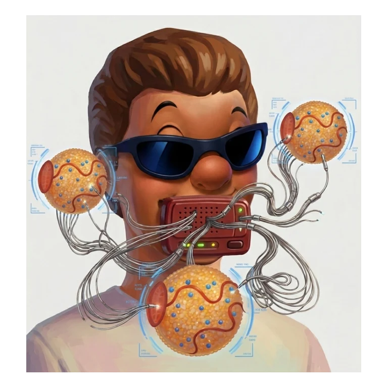 Lerodalcibep LEROCHOL mascot mnemonic cartoon