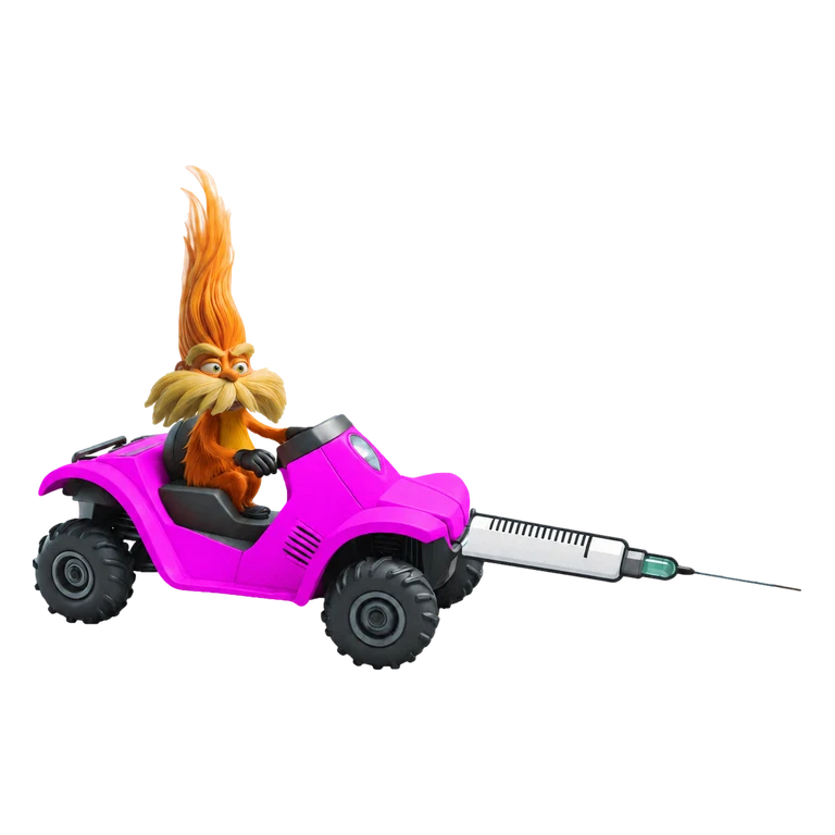 Lorazepam ATIVAN mascot mnemonic cartoon