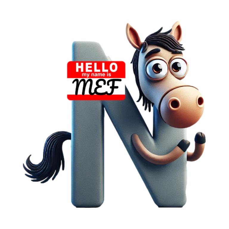 Mefenamic acid PONSTEL mascot mnemonic cartoon