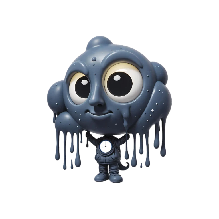 Melatonin CIRCADIN mascot mnemonic cartoon