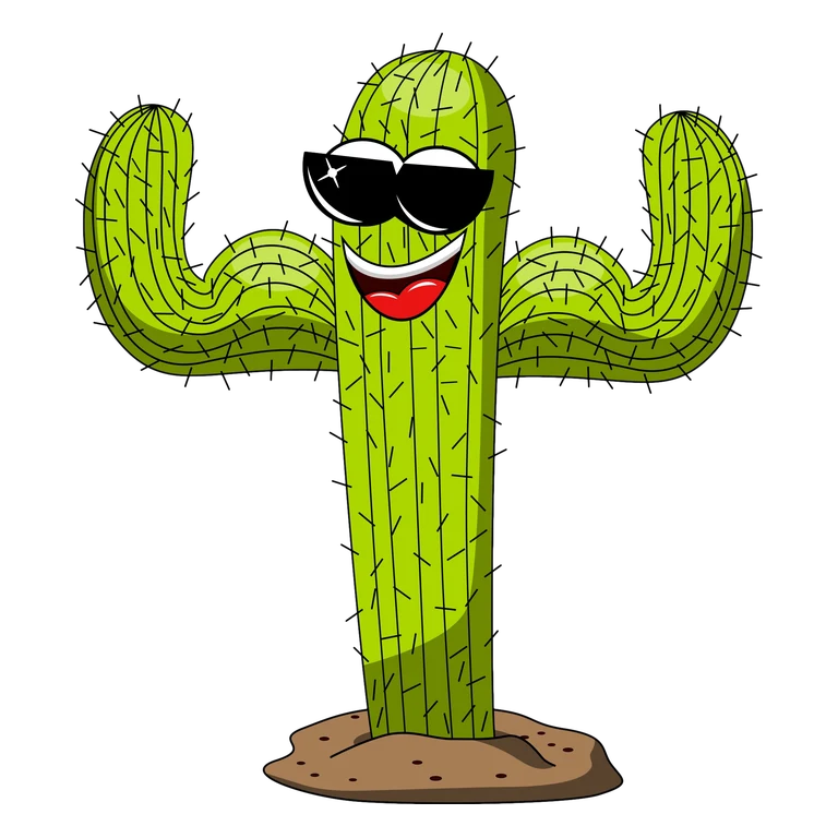 Mescaline psychedelic mascot mnemonic cartoon