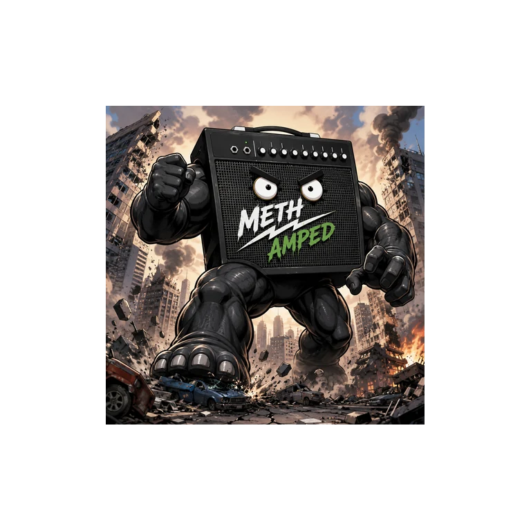 Methamphetamine DESOXYN mascot mnemonic cartoon