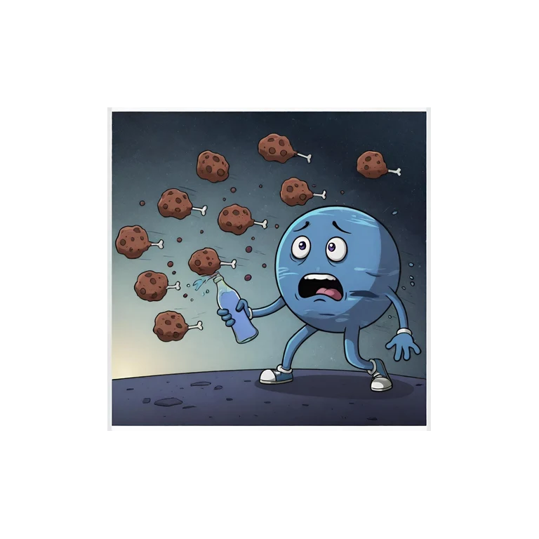 Methazolamide NEPTAZANE mascot mnemonic cartoon