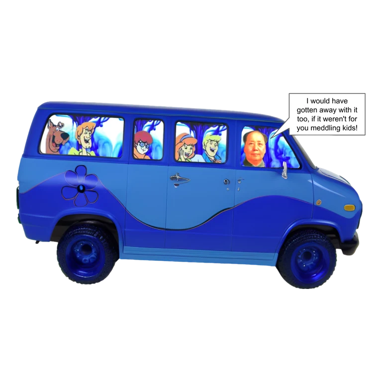 Methylene blue PROVAYBLUE mascot mnemonic cartoon