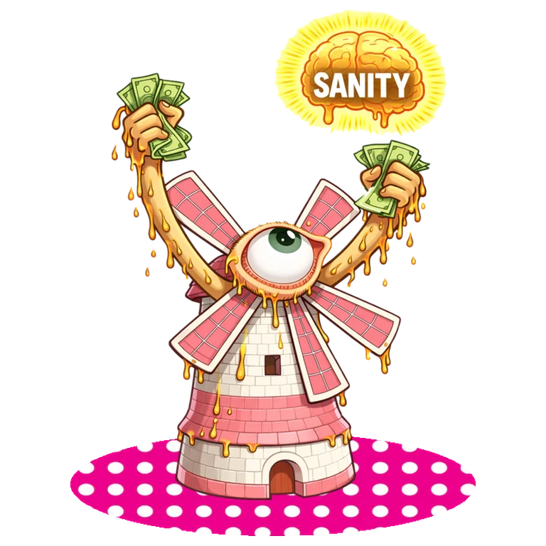 Milsaperidone BYSANTI mascot mnemonic cartoon