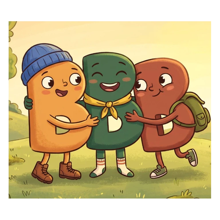 Niacin VITAMIN B3 mascot mnemonic cartoon