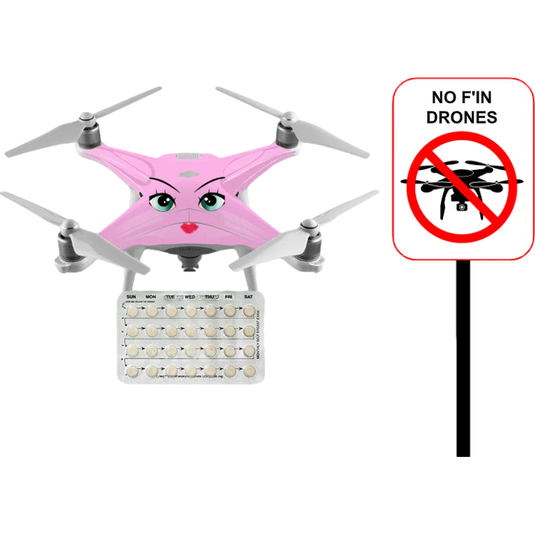 Norethindrone AYGESTIN mascot mnemonic cartoon