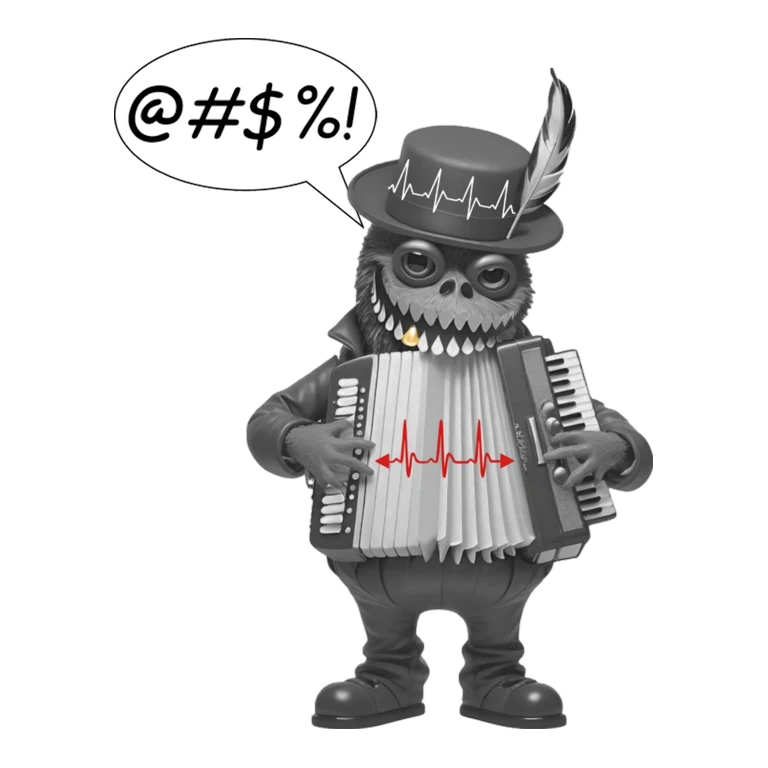 Pimozide ORAP mascot mnemonic cartoon