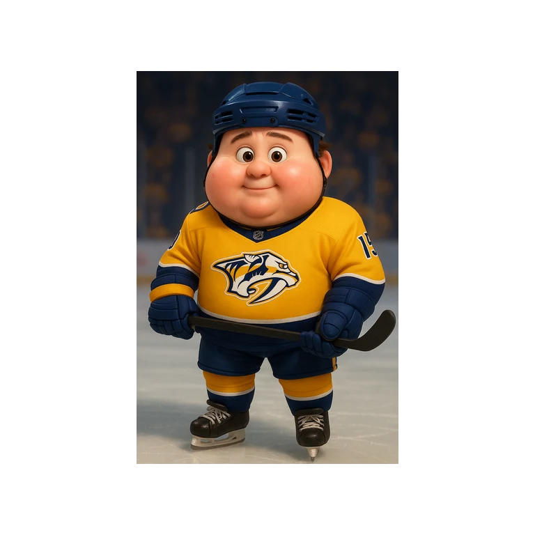 Prednisone mascot — mnemonic cartoon