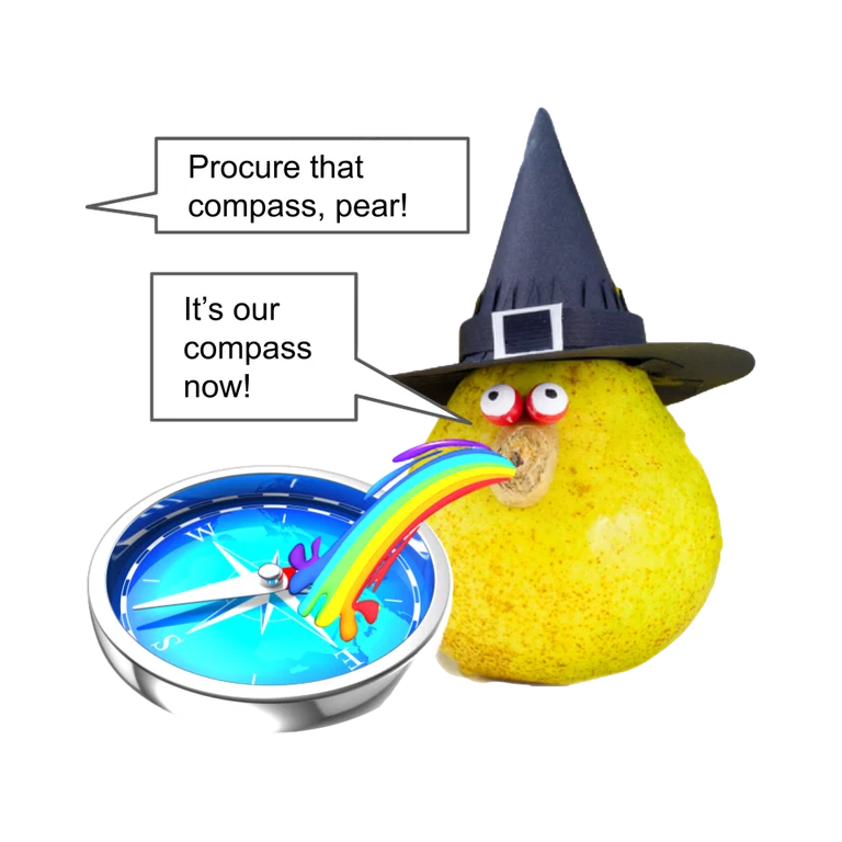 Prochlorperazine COMPAZINE mascot mnemonic cartoon
