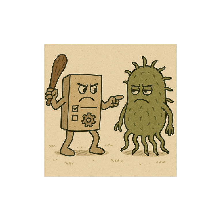 Pyrimethamine Daraprim mascot mnemonic cartoon