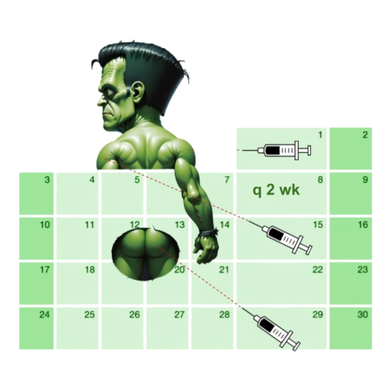 Risperidone LAI RISPERDAL CONSTA mascot mnemonic cartoon