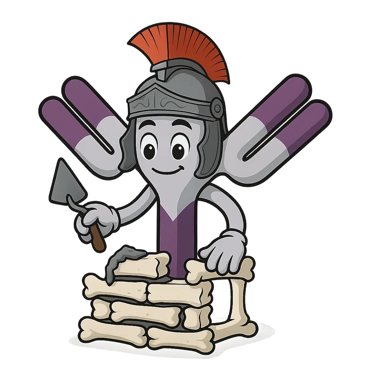 Romosozumab EVENITY mascot mnemonic cartoon