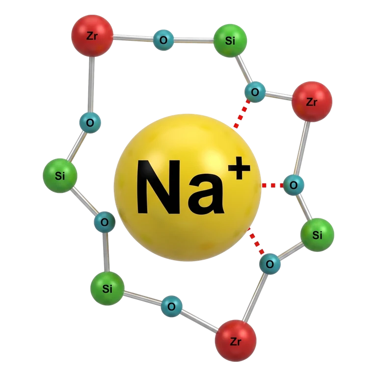 Sodium zirconium cyclosilicate LOKELMA mascot mnemonic cartoon
