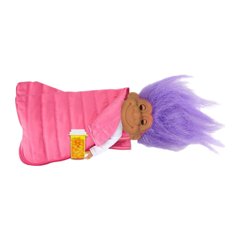 Temazepam RESTORIL mascot mnemonic cartoon