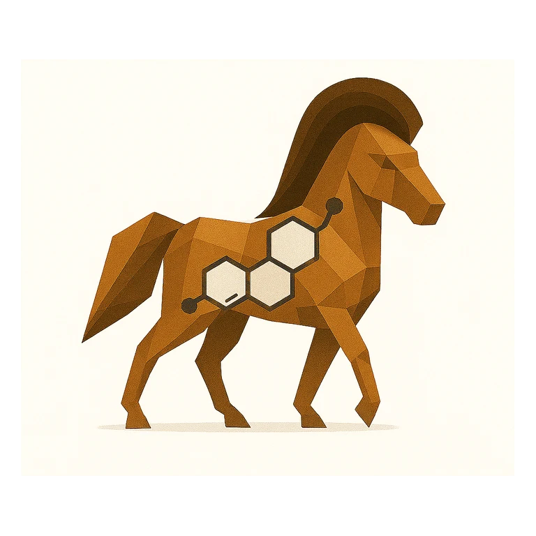 Testosterone ANDROGEL mascot mnemonic cartoon
