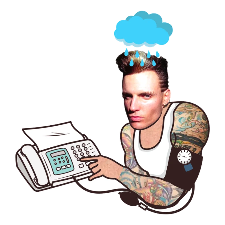 Venlafaxine XR EFFEXOR mascot mnemonic cartoon