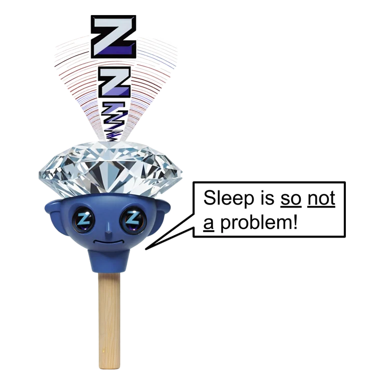 Zaleplon SONATA mascot mnemonic cartoon