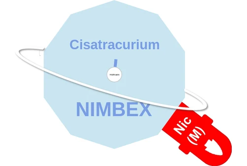 Cisatracurium ballicule — decagon mechanism diagram