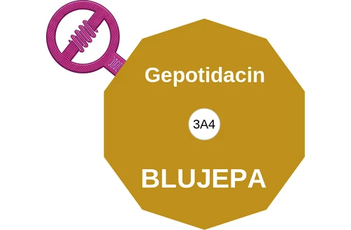 Gepotidacin ballicule — decagon mechanism diagram