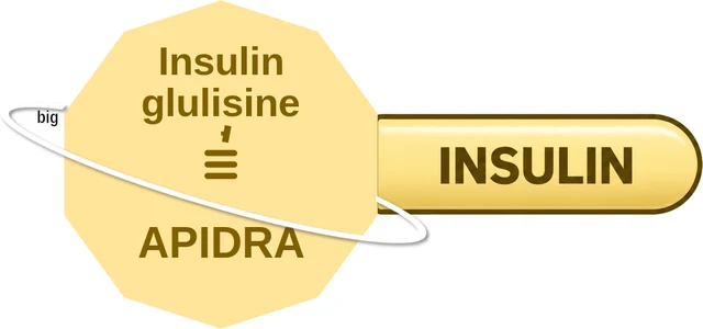 Insulin glulisine ballicule — decagon mechanism diagram