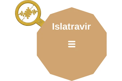 Islatravir ballicule: receptor binding, kinetics and half-life diagram