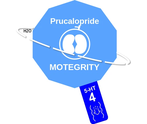 Prucalopride ballicule — decagon mechanism diagram
