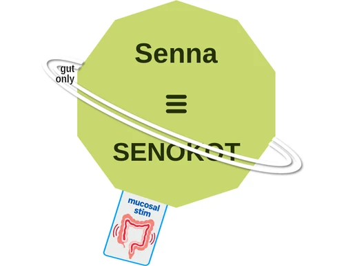 Senna ballicule — decagon mechanism diagram