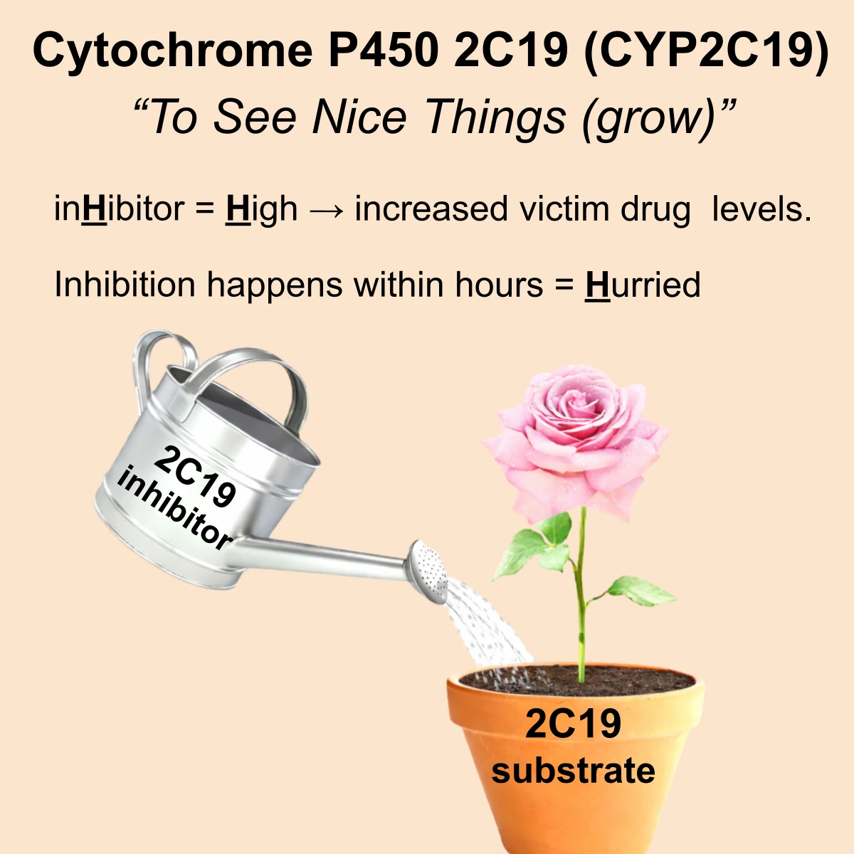 CYP2C19 interaction: CYP2C19 substrate + inhibitor